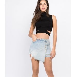 Layland Denim Skort